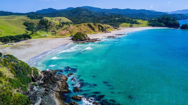 Küste Landschaft, Neuseeland