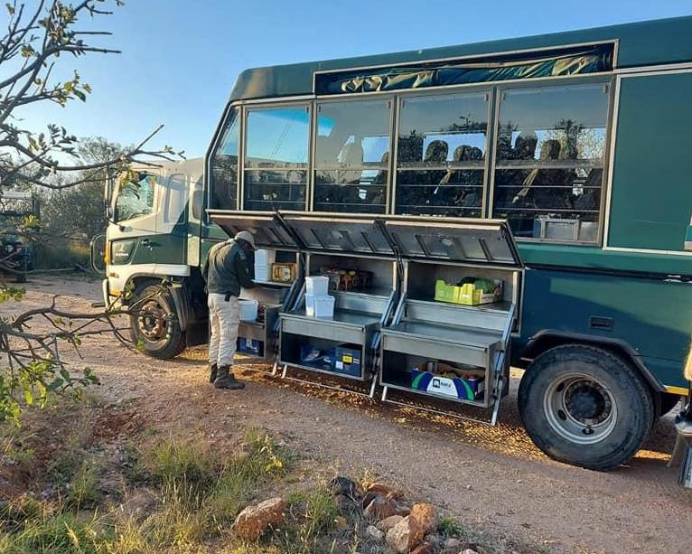 Kapstadt, Camping Safari bis nach Namibia & Erholung Swakopmund Hintergrundbild
