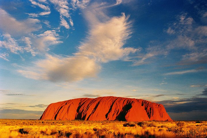 Sydney, Alice Springs mit Ayers Rocks, Darwin & Baden auf Bali Hintergrundbild