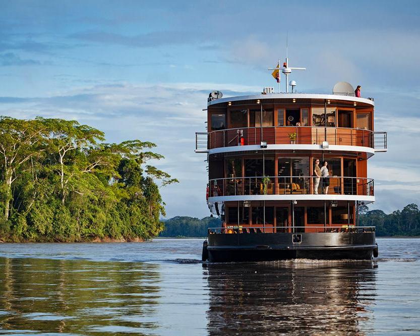 Ecuador individuell & Amazonas Kreuzfahrt mit der "MV Manatee" Hintergrundbild