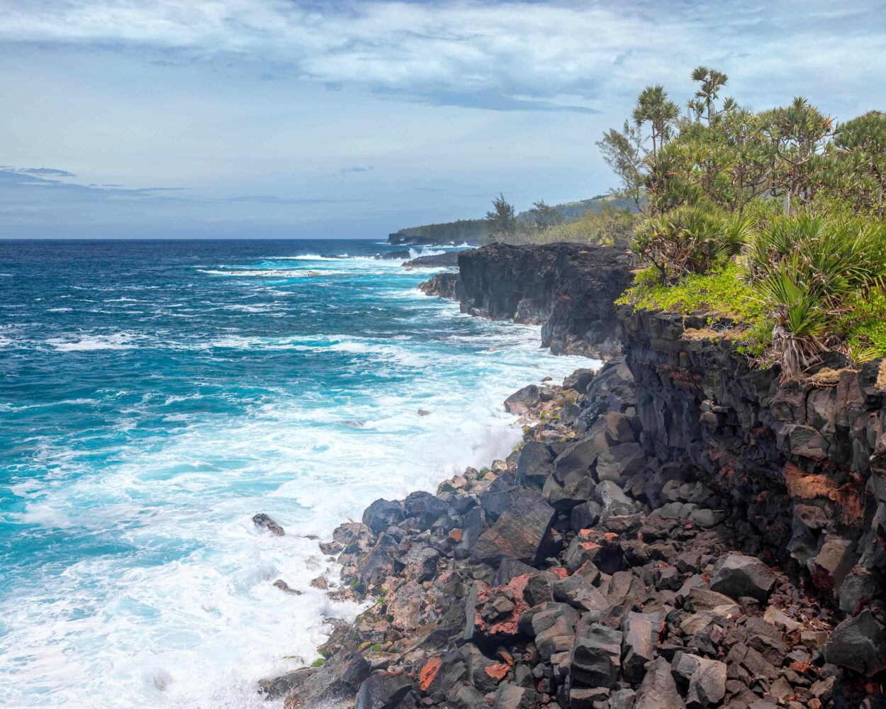 La Reunion individuell: Vulkane, Wasserfälle und Strände Hintergrundbild