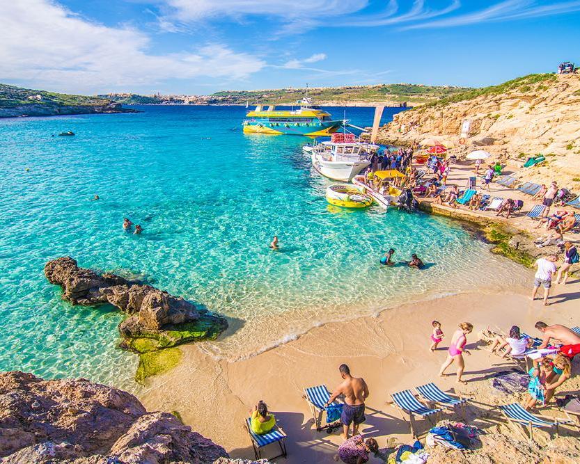 Malta & Zypern kombinieren Hintergrundbild